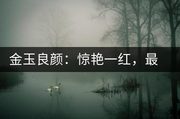 金玉良顏：驚艷一紅，最是高貴