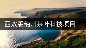 西雙版納州茶葉科技項(xiàng)目通過驗(yàn)收