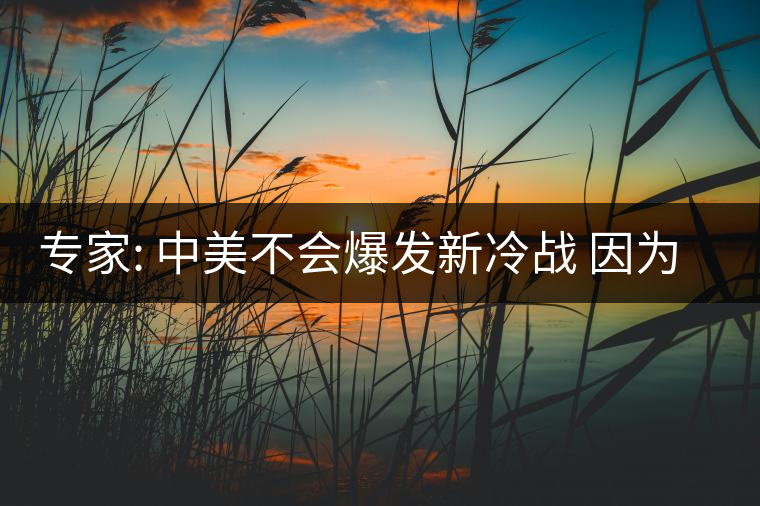 專家: 中美不會(huì)爆發(fā)新冷戰(zhàn) 因?yàn)槊绹鴽]那能力