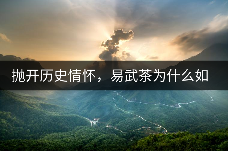 拋開歷史情懷，易武茶為什么如此受歡迎？