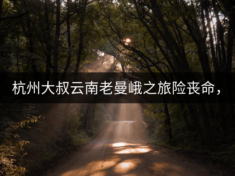 杭州大叔云南老曼峨之旅險喪命，買下茶園種茶，成普...杭州大叔云南老曼峨之旅險喪命，買下茶園種茶，成普洱圈網(wǎng)紅