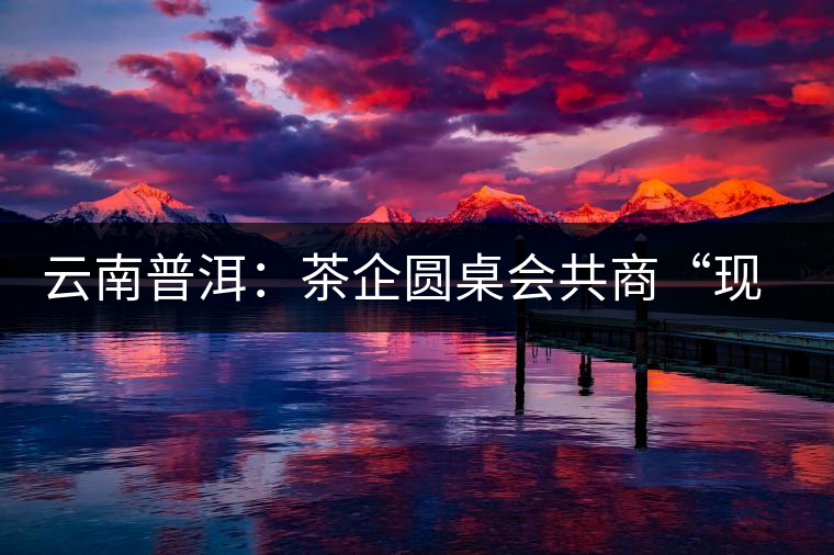 云南普洱：茶企圓桌會(huì)共商“現(xiàn)在·未來