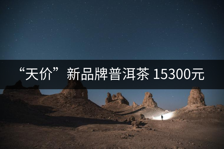 “天價”新品牌普洱茶 15300元/餅！