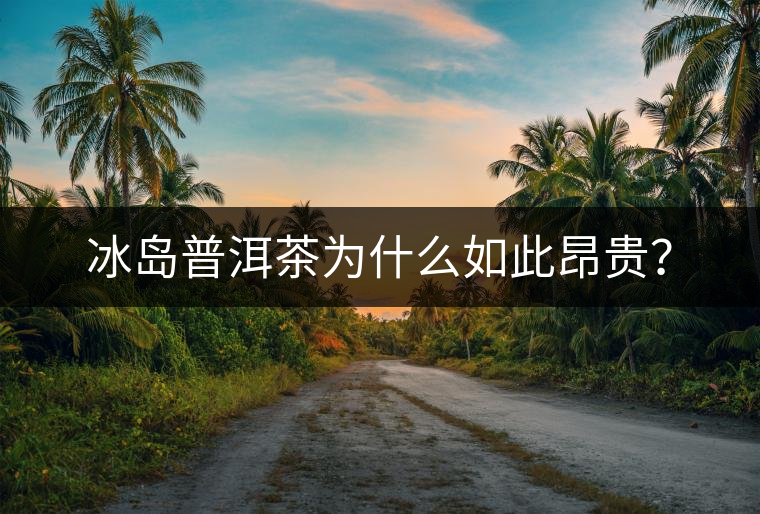 冰島普洱茶為什么如此昂貴？