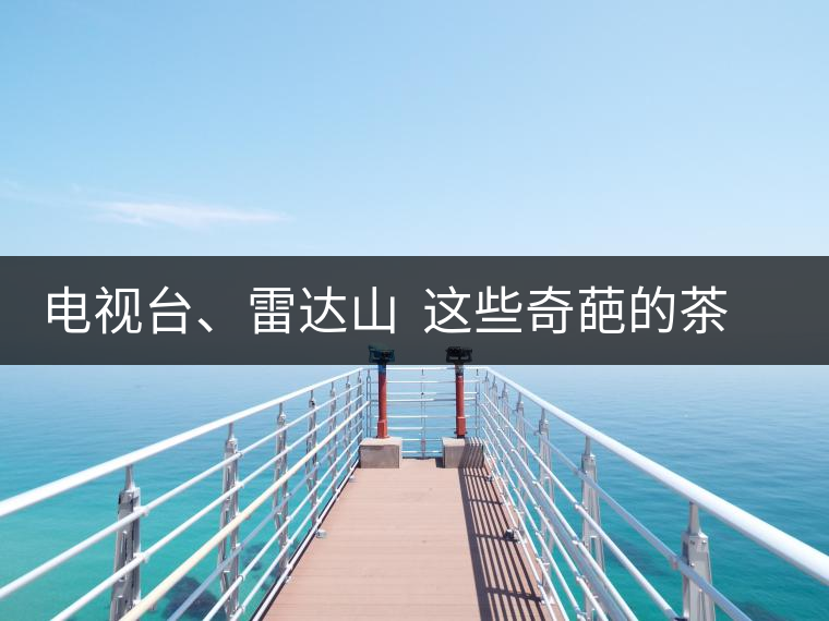 電視臺、雷達(dá)山  這些奇葩的茶山名字你肯定不知道！