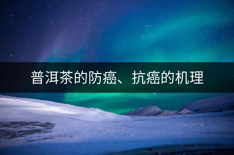 普洱茶的防癌、抗癌的機(jī)理