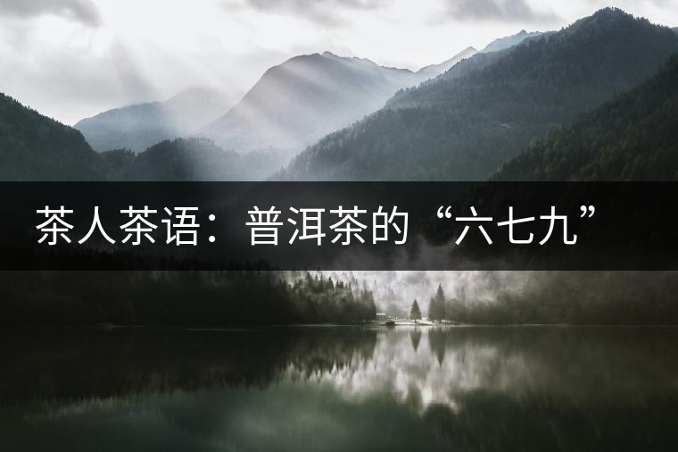 茶人茶語：普洱茶的“六七九” 你知道嗎？