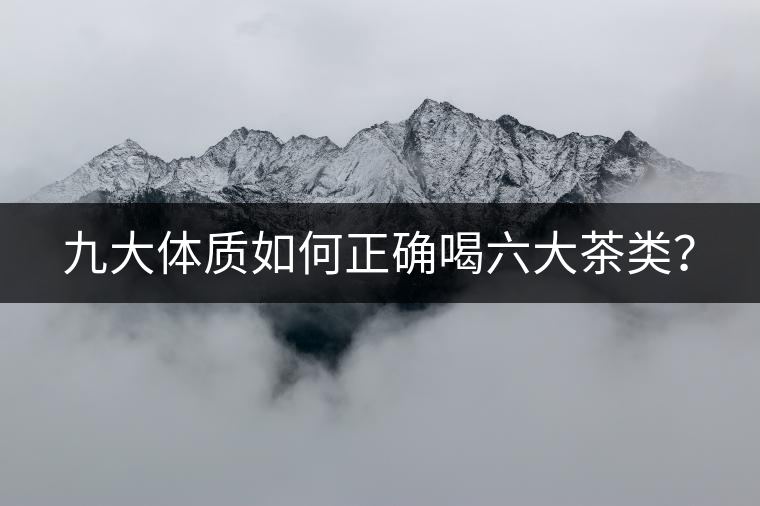 九大體質(zhì)如何正確喝六大茶類？