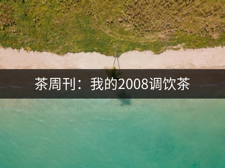 茶周刊：我的2008調(diào)飲茶
