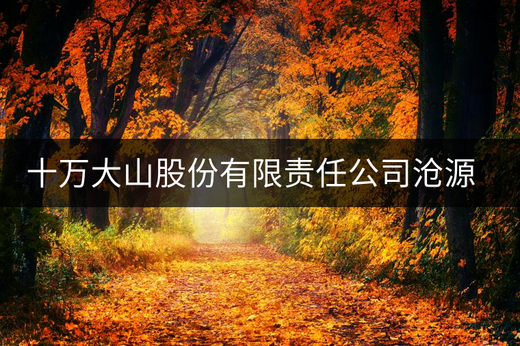 十萬(wàn)大山股份有限責(zé)任公司滄源茶廠