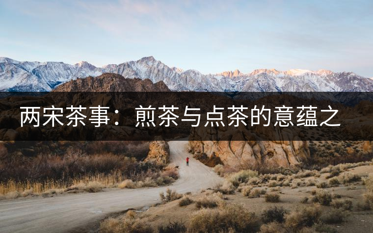 兩宋茶事:煎茶與點(diǎn)茶的意蘊(yùn)之別 兩宋茶事:煎茶與點(diǎn)茶的意蘊(yùn)之別