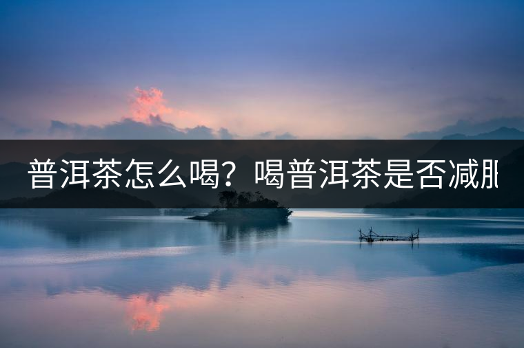 普洱茶怎么喝？喝普洱茶是否減肥？