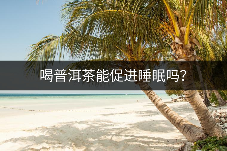 喝普洱茶能促進(jìn)睡眠嗎？