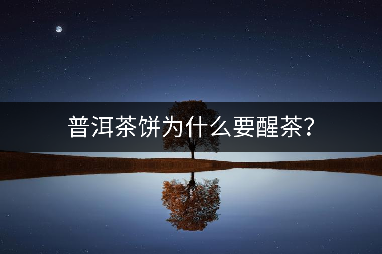 普洱茶餅為什么要醒茶？