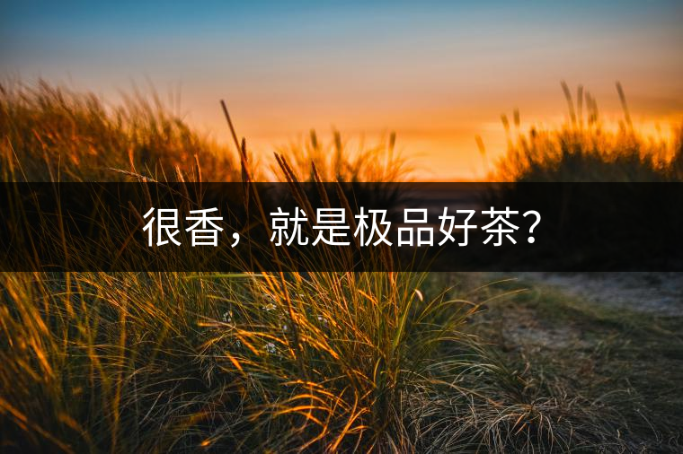 很香，就是極品好茶？