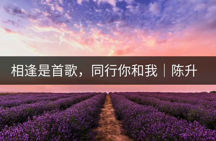 相逢是首歌，同行你和我｜陳升號與大家相約武漢茶博會！