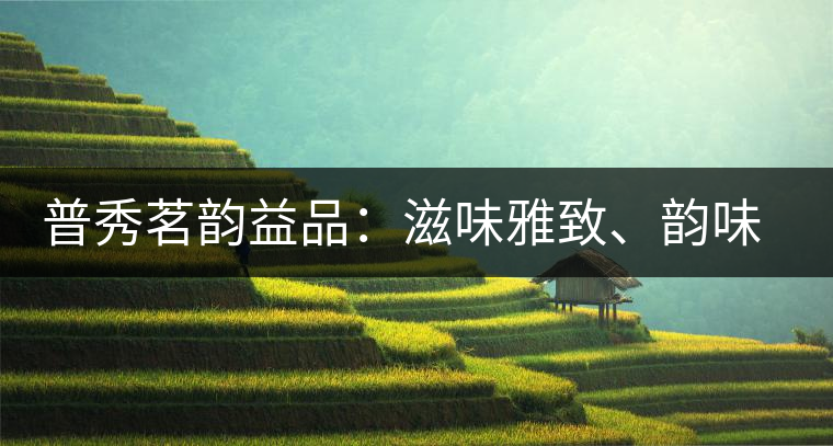 普秀茗韻益品：滋味雅致、韻味悠然