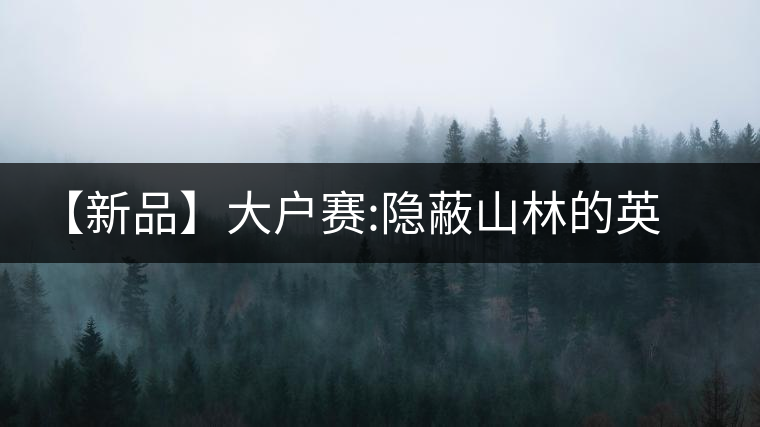 【新品】大戶(hù)賽:隱蔽山林的英雄寶劍