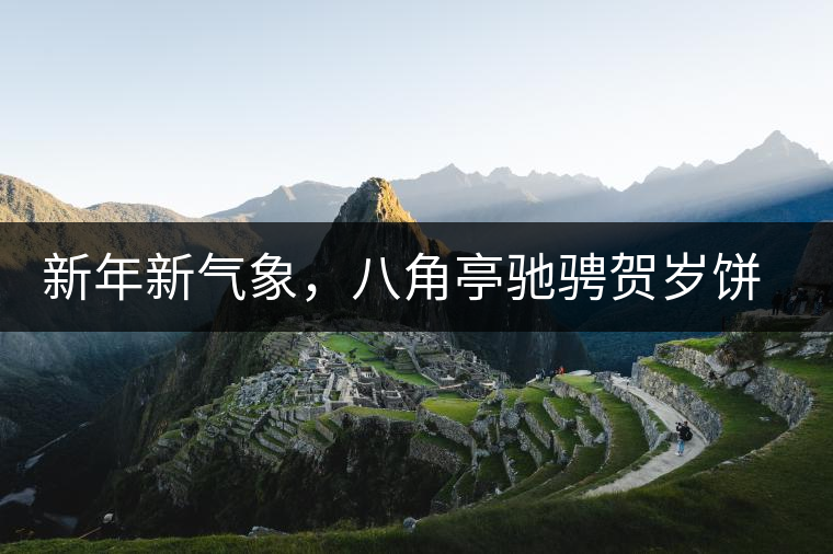 新年新氣象，八角亭馳騁賀歲餅即將上市