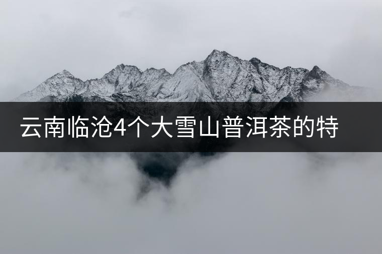 云南臨滄4個大雪山普洱茶的特點和區(qū)別，這下全搞清了