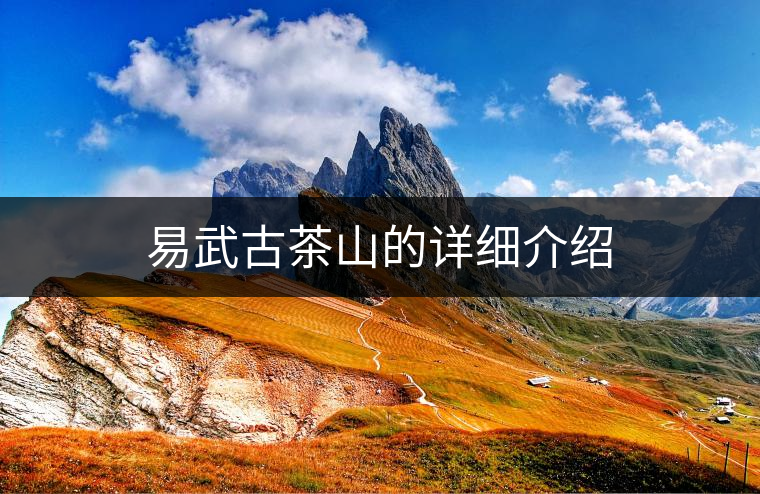 易武古茶山的詳細(xì)介紹 易武古茶山的詳細(xì)介紹