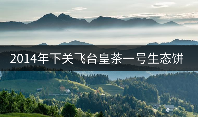 2014年下關(guān)飛臺(tái)皇茶一號(hào)生態(tài)餅品鑒