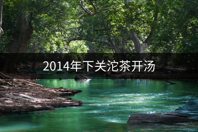 2014年下關(guān)沱茶開(kāi)湯 2014年下關(guān)沱茶開(kāi)湯