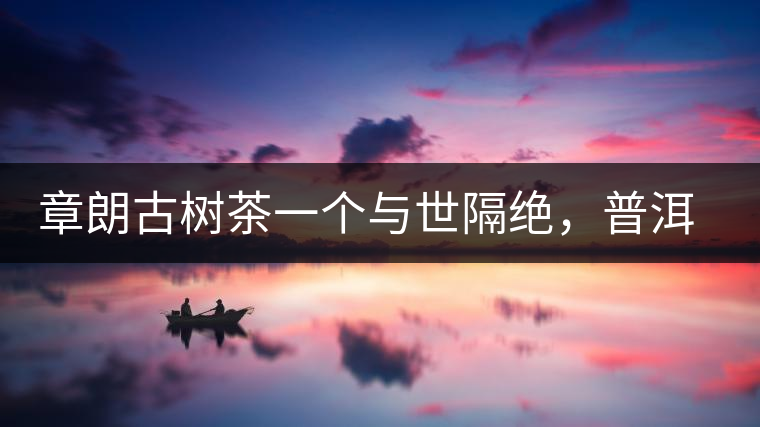 章朗古樹茶一個與世隔絕，普洱茶隔而不絕的地方