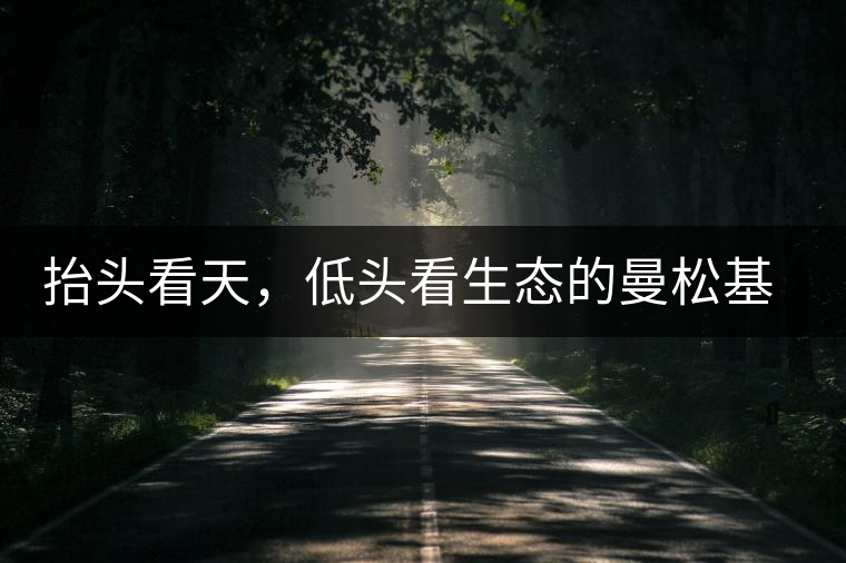 抬頭看天，低頭看生態(tài)的曼松基地