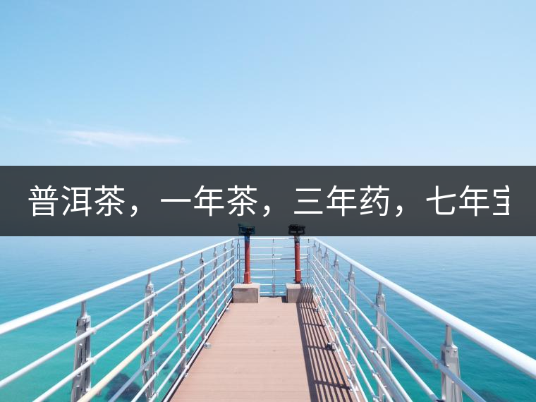 普洱茶，一年茶，三年藥，七年寶2020年為自己存點(diǎn)好茶