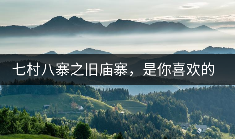 七村八寨之舊廟寨，是你喜歡的易武味嗎？