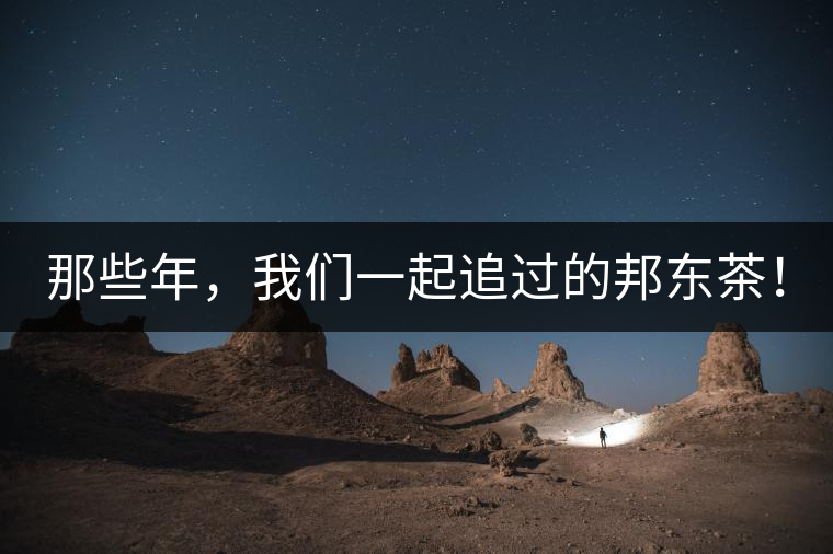 那些年，我們一起追過的邦東茶！