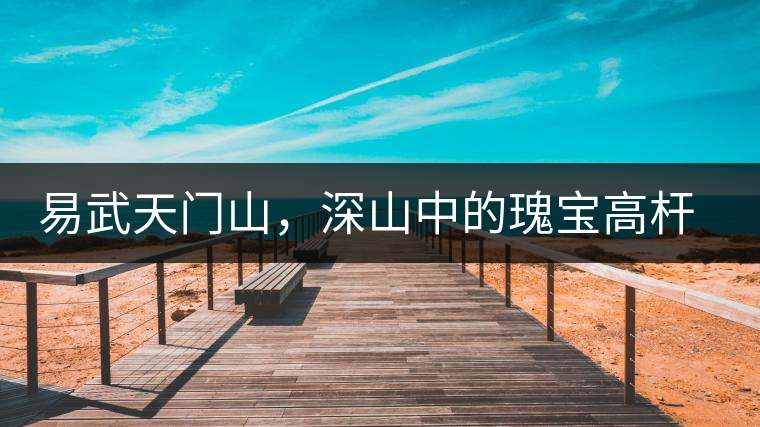 易武天門山，深山中的瑰寶高桿古樹