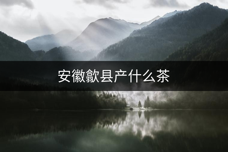 安徽歙縣產(chǎn)什么茶 安徽歙縣產(chǎn)什么茶
