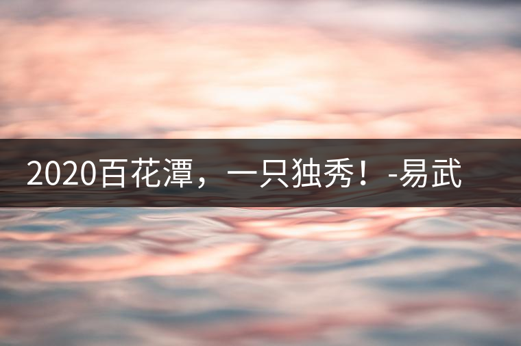 2020百花潭，一只獨(dú)秀！-易武中聘號(hào)