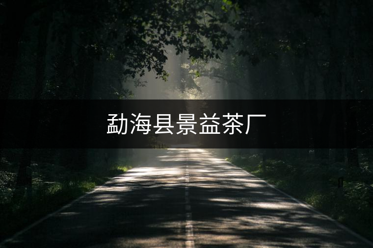 勐?？h景益茶廠