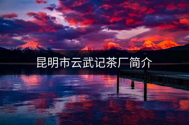 昆明市云武記茶廠簡介