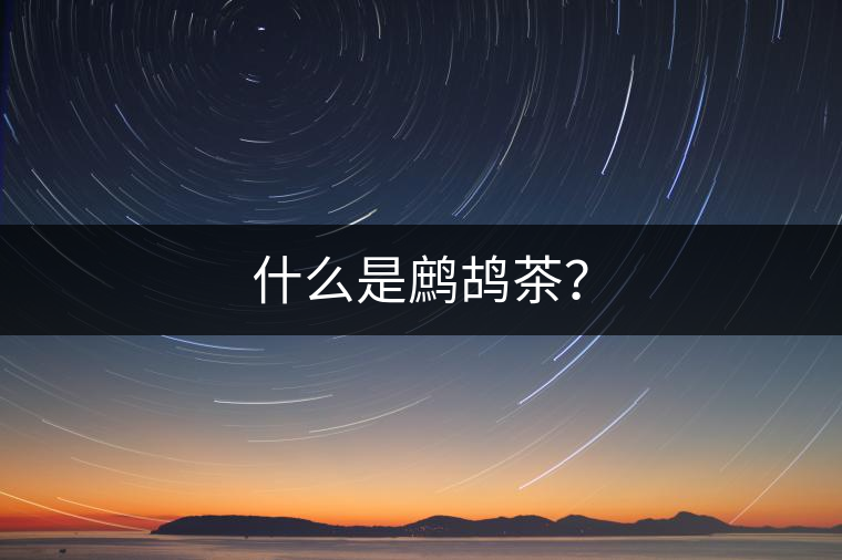 什么是鷓鴣茶？