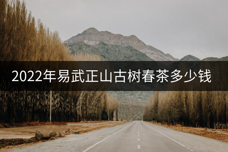 2022年易武正山古樹春茶多少錢一公斤？