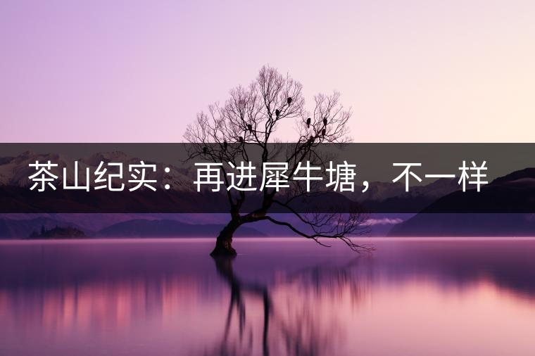 茶山紀(jì)實(shí)：再進(jìn)犀牛塘，不一樣的感覺；菁瑤可以預(yù)見的豐收年