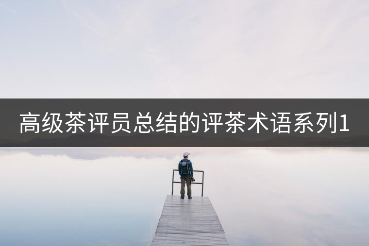 高級(jí)茶評(píng)員總結(jié)的評(píng)茶術(shù)語(yǔ)系列1：干茶形狀，不可不看！