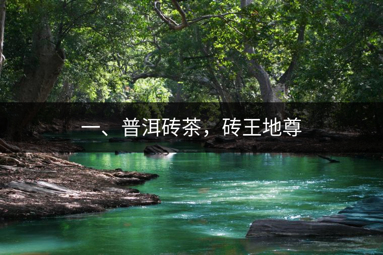 一、普洱磚茶，磚王地尊