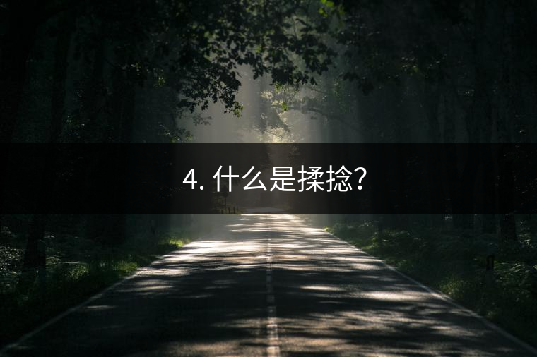 ? 4. 什么是揉捻？