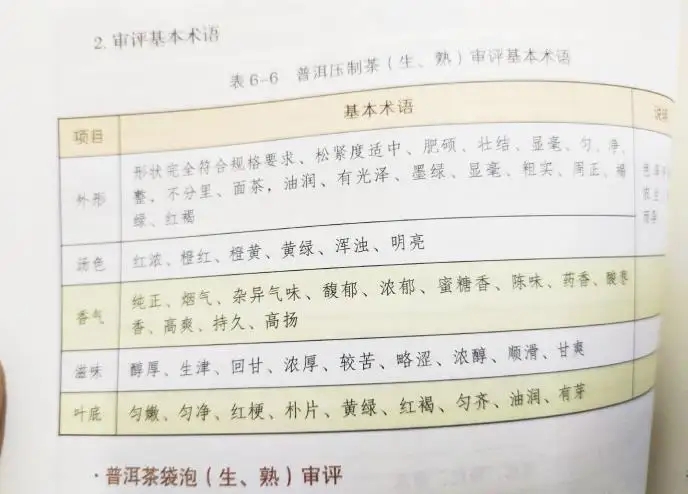 活學(xué)活用 ，一學(xué)就會的普洱茶口感術(shù)語